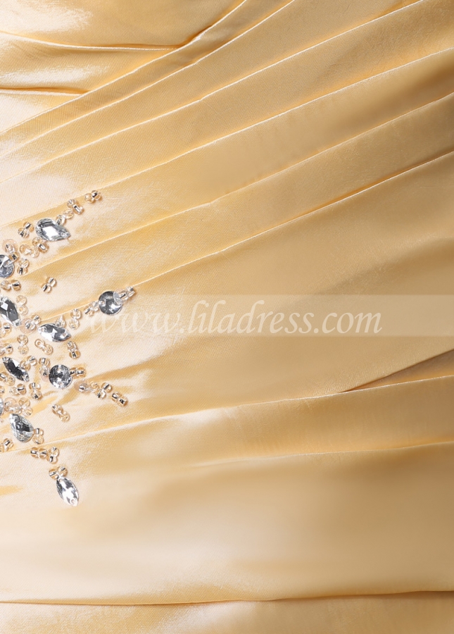 Elegant Taffeta Sweetheart Neckline A-Line Prom Dresses