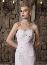 Elegant Chiffon Sweetheart Neckline A-line Wedding Dresses