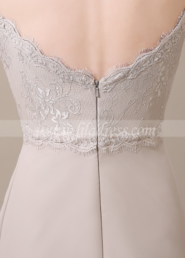 Stunning Chiffon Spaghetti Straps Neckline Full-length A-line Bridesmaid Dresses