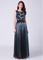 Stunning Jewel Neckline A-line Evening Dresses