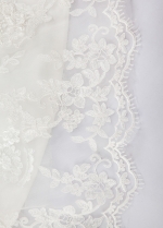 Charming Tulle Sweetheart Neckline A-line Wedding Dress With Lace Appliques