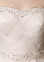 Alluring Tulle Sweetheart Neckline Mermaid Wedding Dresses
