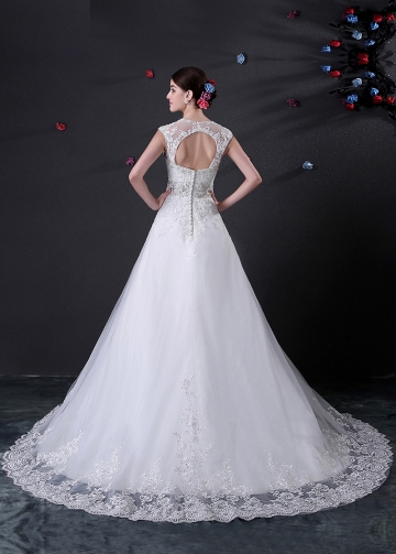 Princess Sweetheart Neckline A-line Wedding Dress