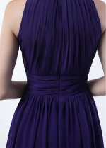 Fascinating Chiffon Jewel Neckline A-line Evening Dresses