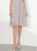 Charming Chiffon & Lace V-neck Neckline Knee-length A-line Homecoming Dress