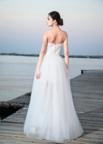 Elegant Tulle Sweetheart Neckline 2 In 1 Wedding Dresses With Lace Appliques