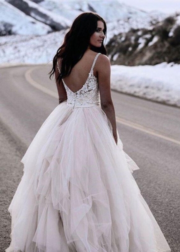 Lace and Tulle Bridal Wedding Dress Online Shop
