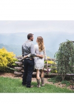 Short Lace Country Wedding Dresses for Women Wear Boots
